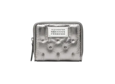 Maison Margiela Glam Slam Embroidered Wallet Small "Metallic Gray"