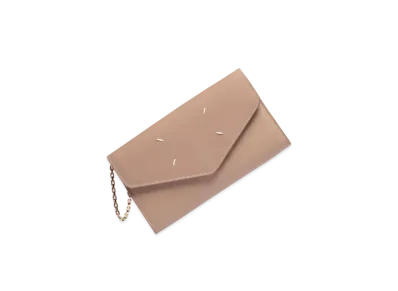 Maison Margiela Four Stitches Chain Wallet "Biche"