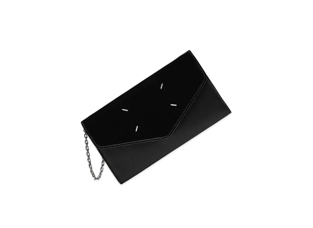 Maison Margiela Four Stitches Chain Wallet "Black"