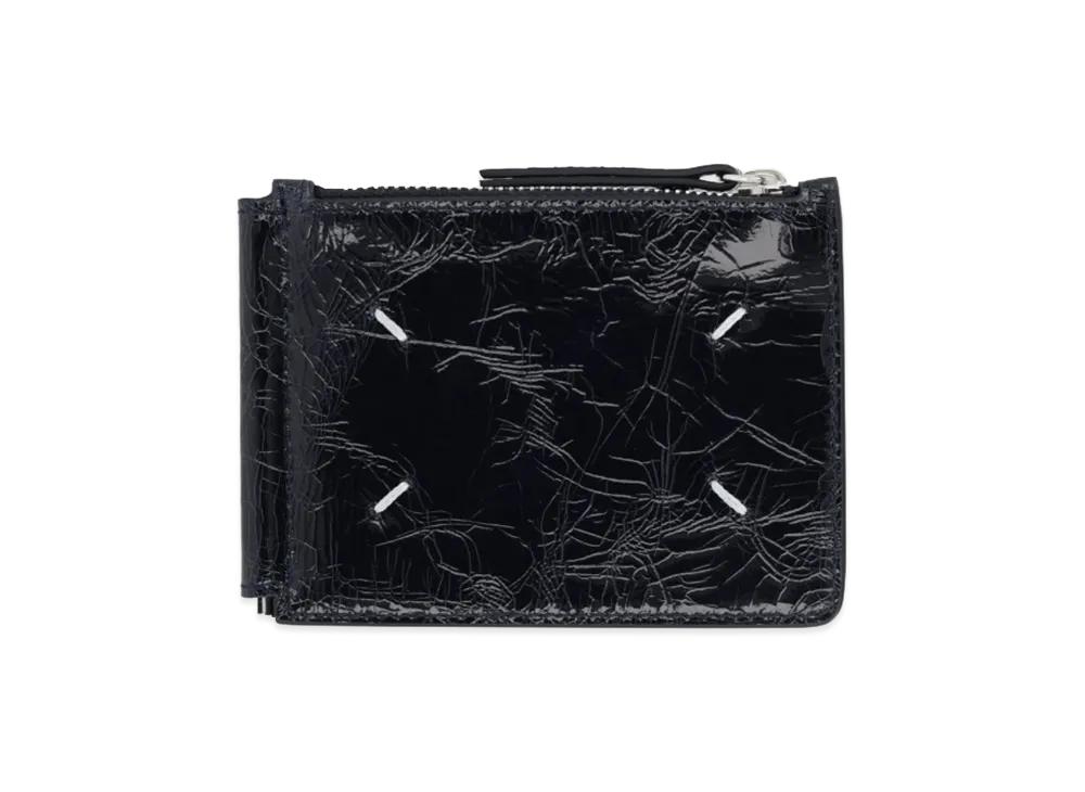 Maison Margiela Portafoglio A Pinza Four Stitches "Blue"