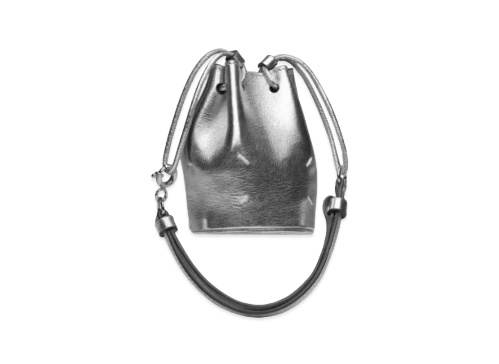 Maison Margiela Metallized Micro Bag "Silver"