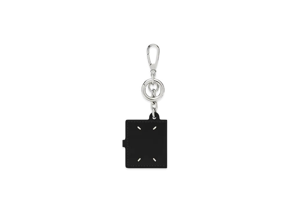 Maison Margiela 4 Stitch ID Photo Holder Charm "Black"