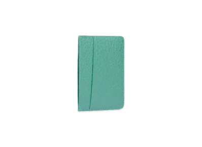 Maison Margiela Four Stitch Card Holder "Vert Deau"