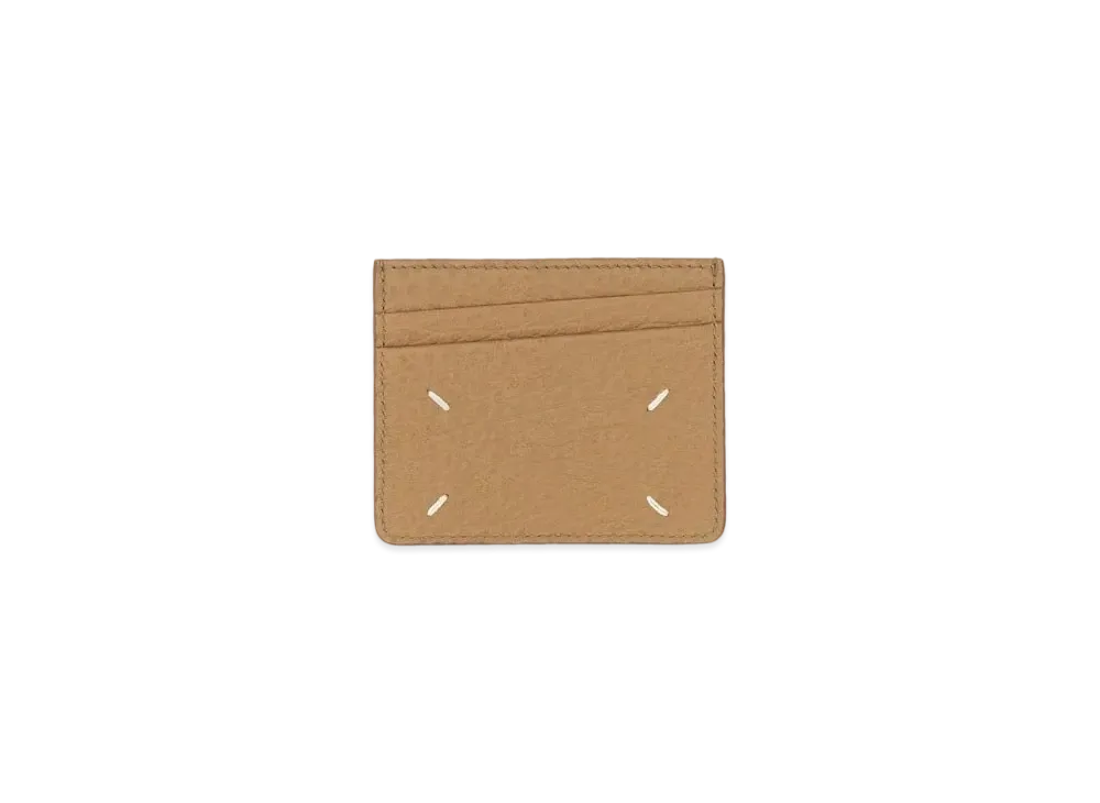 Maison Margiela Stitch Card Holder "Chamois"