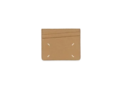 Maison Margiela Stitch Card Holder "Chamois"