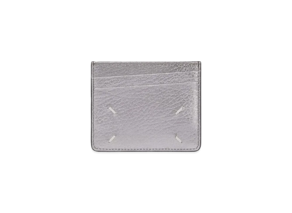 Maison Margiela Four Stitches Card Holder "Metallic Grey"