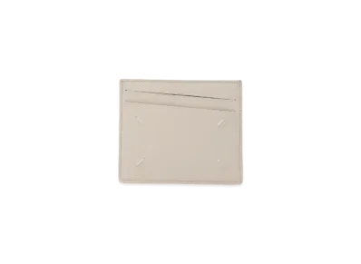Maison Margiela Cow Leather Card Holder "Light Grey"