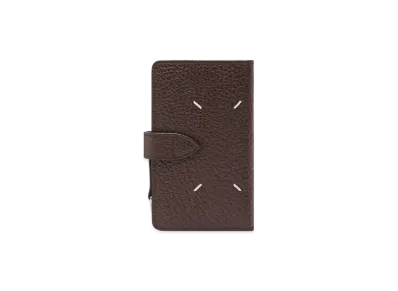 Maison Margiela Four Stitches Zip Wallet "Walnut"
