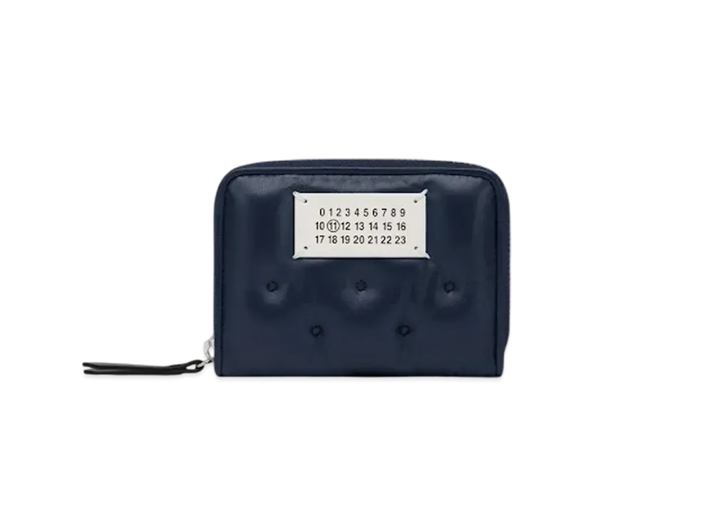 Maison Margiela Glam Slam Embroidered Coin Holder "Dark Blue"