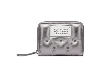 Maison Margiela Glam Slam Embroidered Coin Holder "Metallic Gray"
