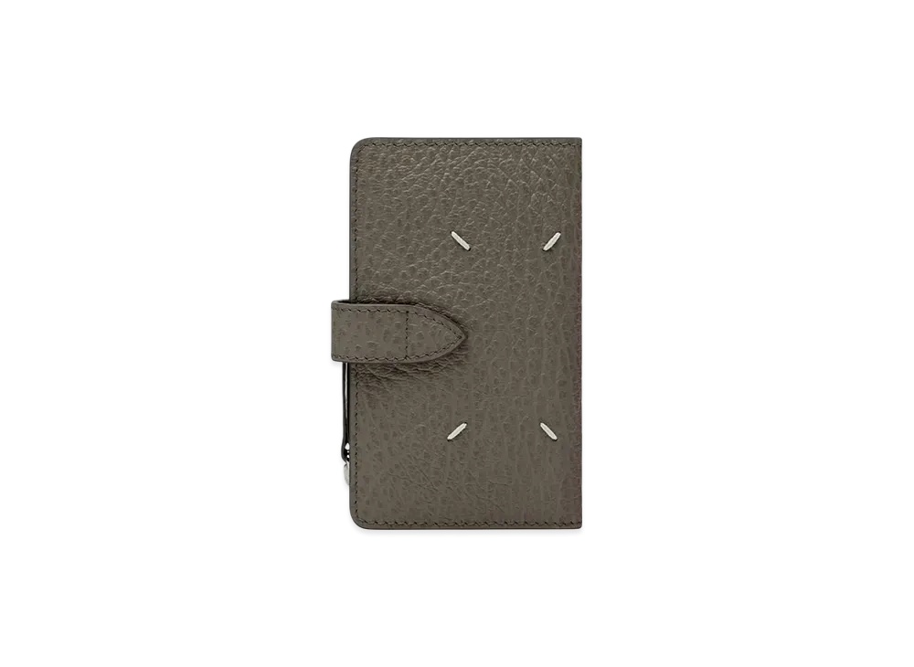 Maison Margiela Four Stitches Zip Wallet "Dark Gray"