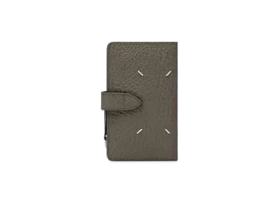 Maison Margiela Four Stitches Zip Wallet "Dark Gray"
