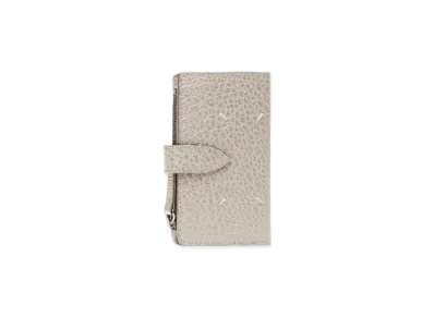 Maison Margiela Four Stitches Zip Wallet "Light Grey"