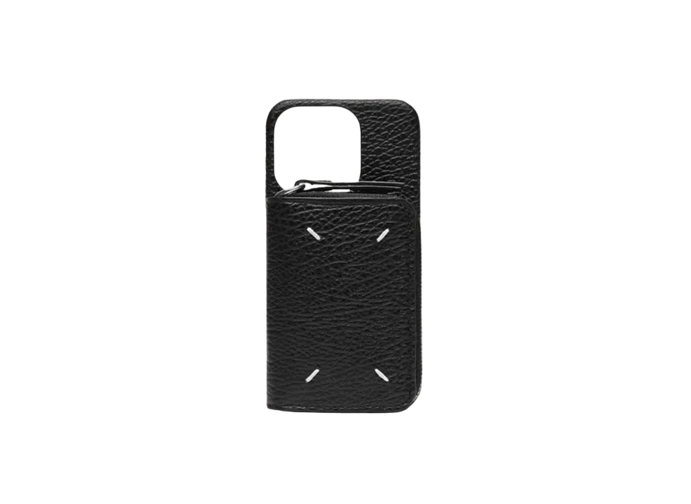Maison Margiela Four Stitches Wallet Phone Cover "Black"