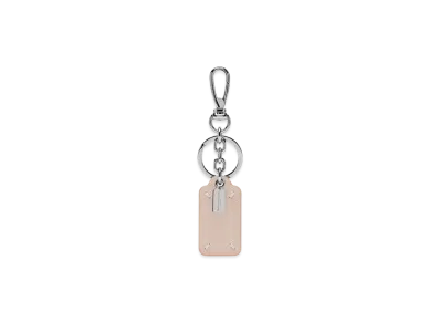 Maison Margiela 4 Stitch Tag Keyring "Pale Pink"