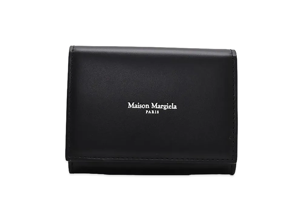 Maison Margiela Compact Wallet "Black/Silver"