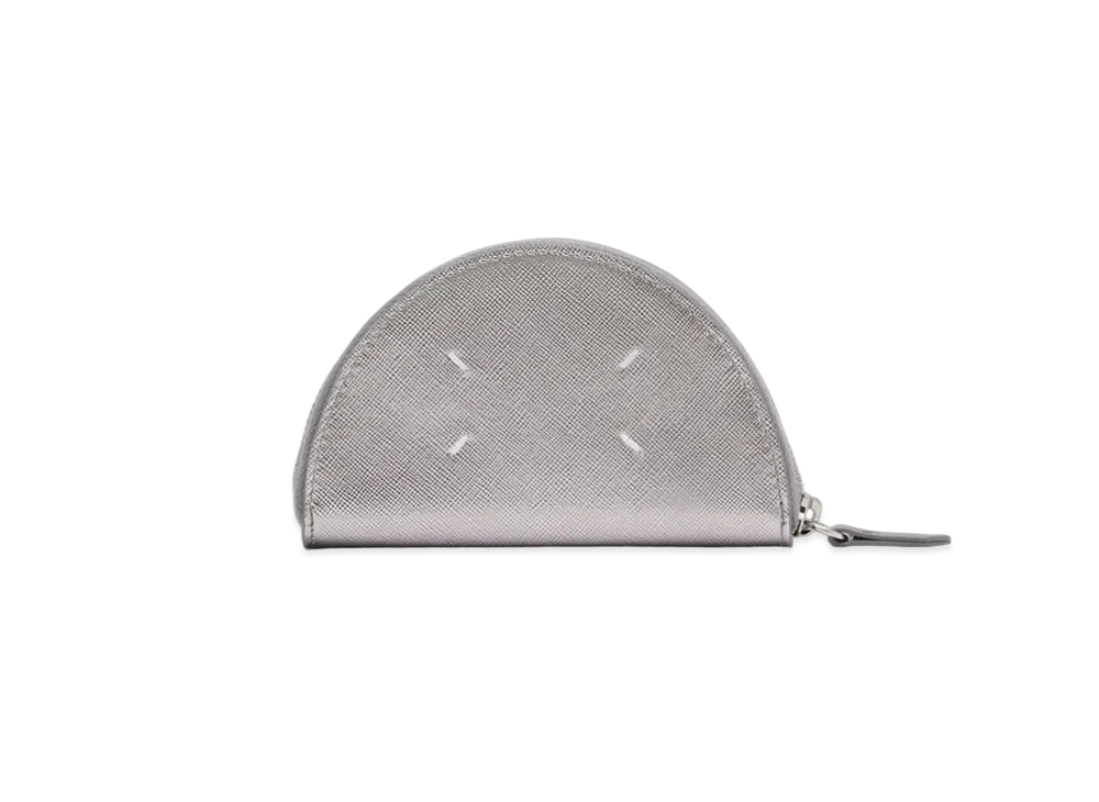Maison Margiela Micro Half Moon Pouch "Metallic Grey"