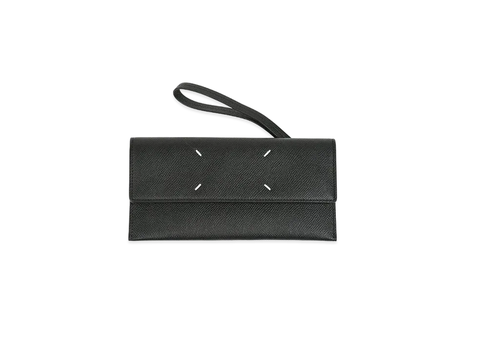 Maison Margiela Large Leather Wallet "Black"