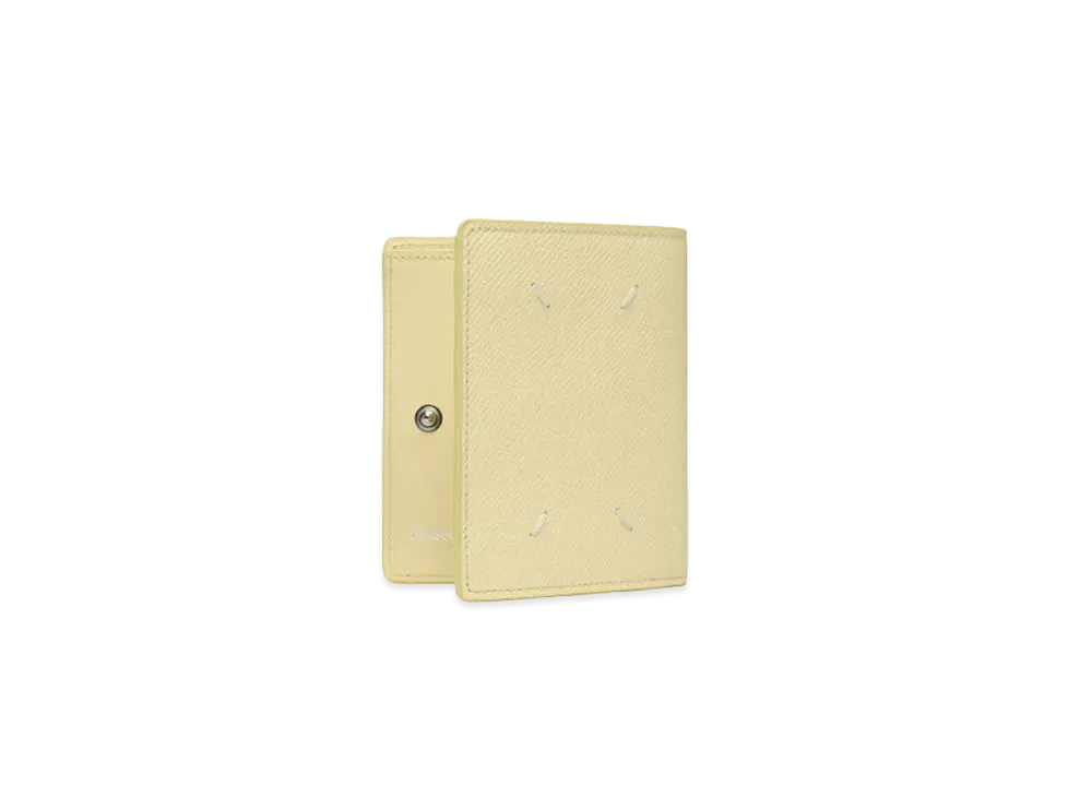 Maison Margiela Leather Card Holder "Lemon"