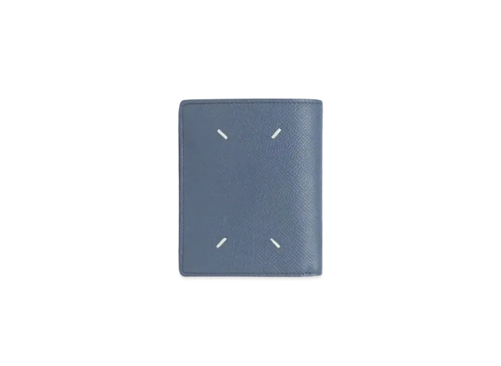 Maison Margiela Compact Bi-fold Wallet "Blue"