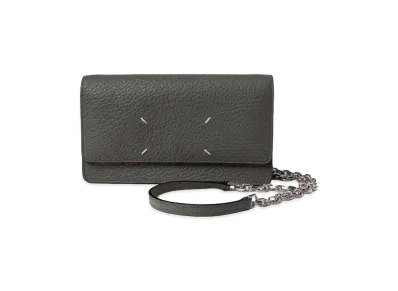 Maison Margiela Women's Large Chain Wallet "Caillou"