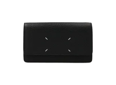 Maison Margiela Women's Four Stitches Wallet On Chain "Black"