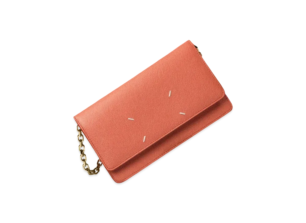 Maison Margiela Recicla Chain Wallet "Mango"