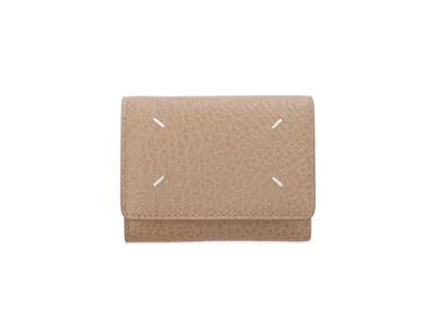 Maison Margiela Wallet Clip 3 With Zip "Biche"