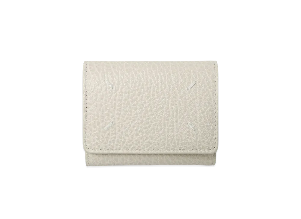 Maison Margiela Wallet Clip 3 With Zip "Greige"