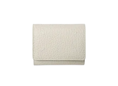 Maison Margiela Wallet Clip 3 With Zip "Greige"