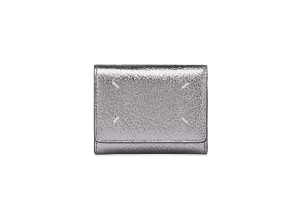 Maison Margiela Four Stitches Wallet "Metallic Grey"