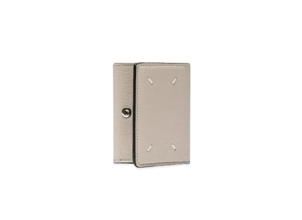 Maison Margiela Four Stitches Pocket Wallet "Greige/Black"