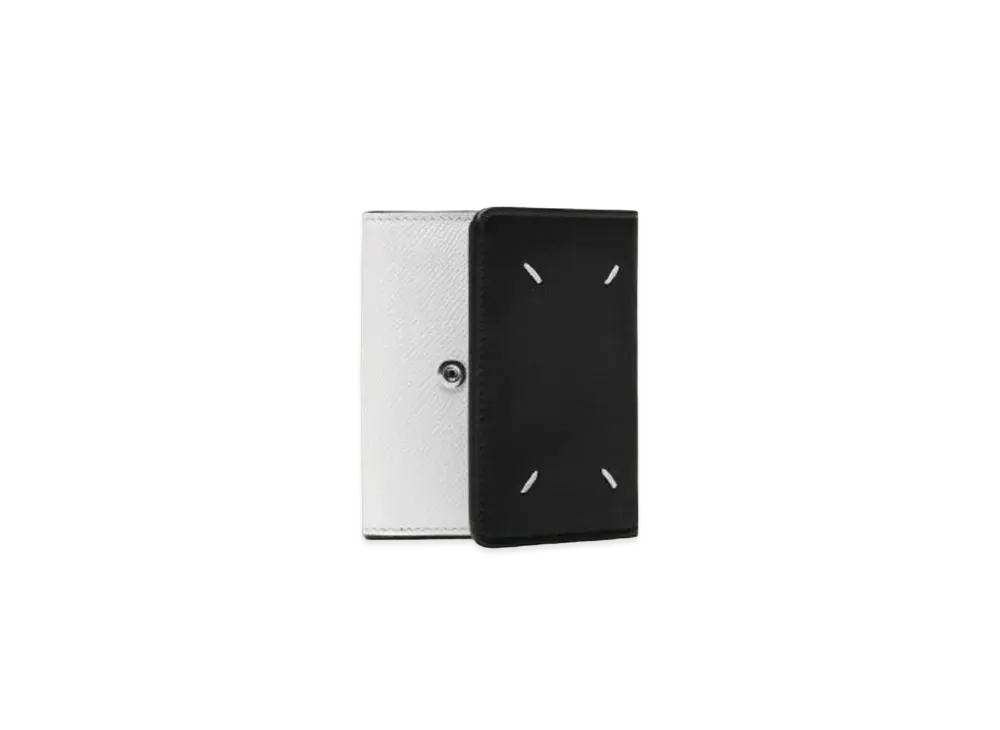 Maison Margiela Four Stitches Wallet "Black/White"
