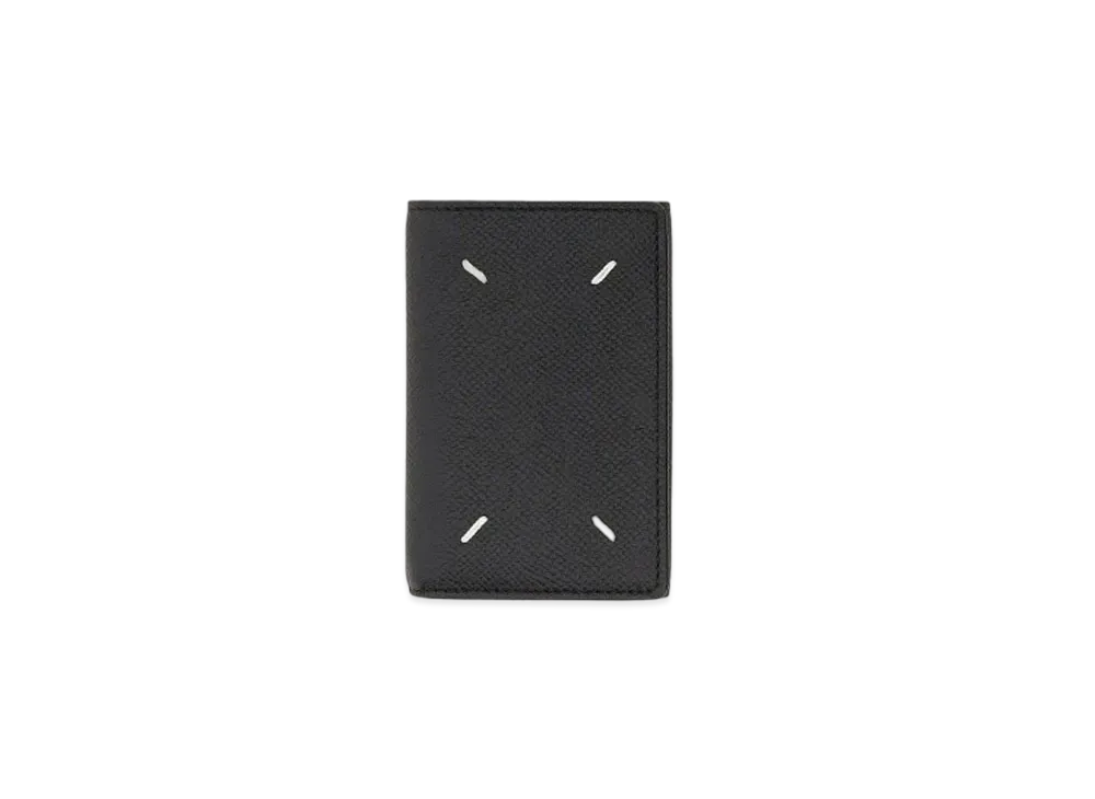 Maison Margiela Grain Leather Card Case "Black"