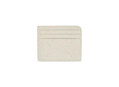 Maison Margiela Stitch Card Holder "Light Grey"