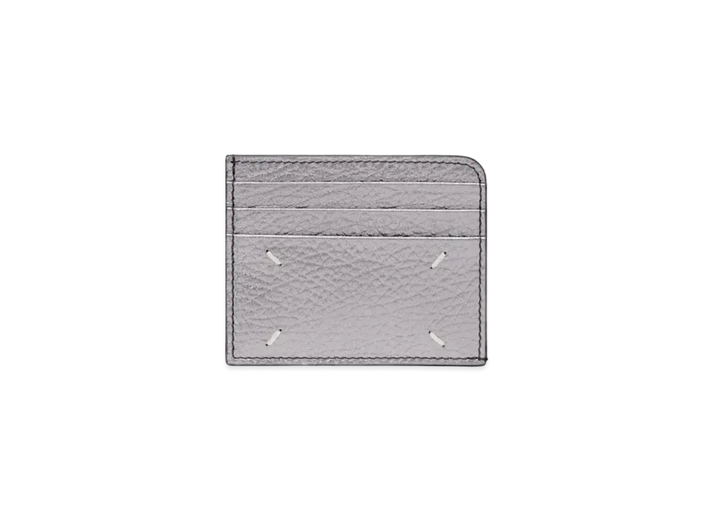 Maison Margiela Four Stitches Card Holder "Metallic Grey"