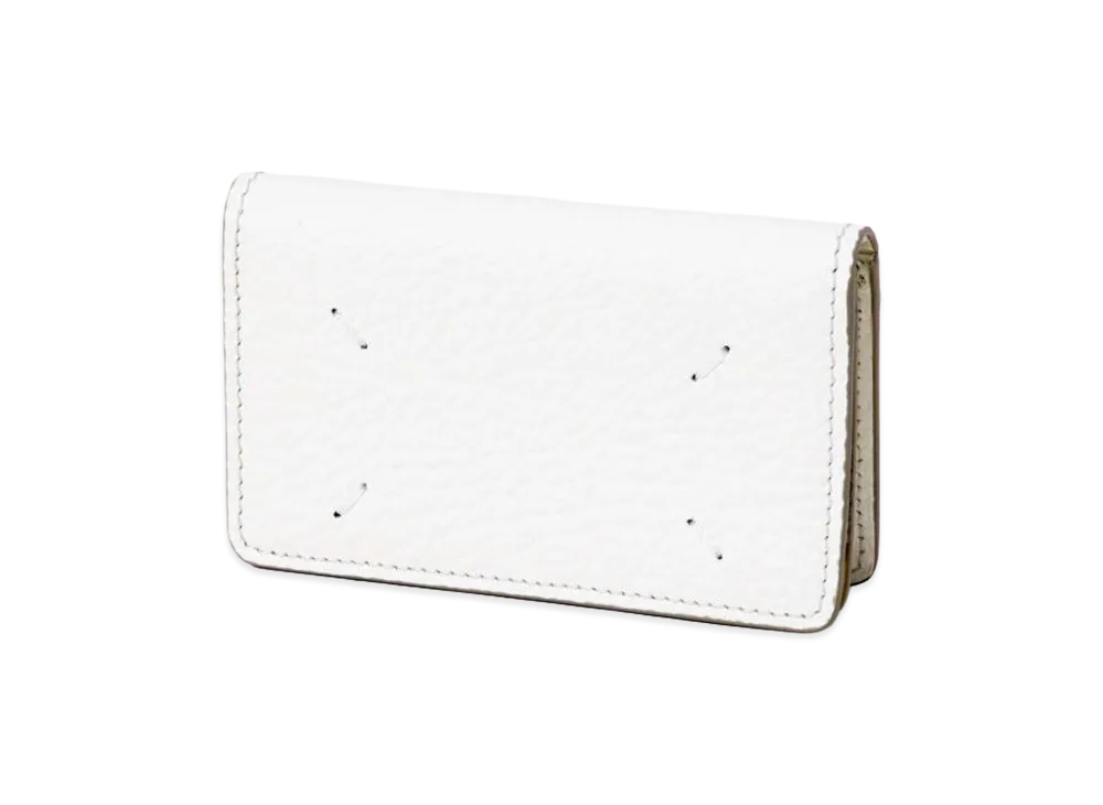 Maison Margiela Women's 4-Stitch Card Case "White"