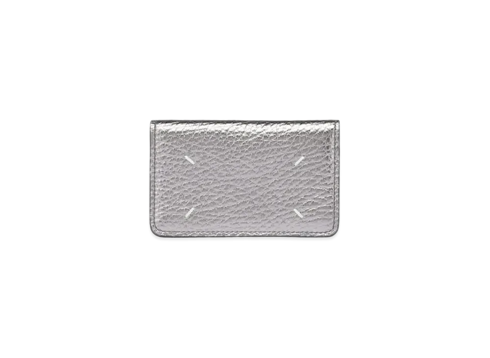 Maison Margiela Four Stitches Card Holder "Metallic Grey"
