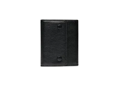Maison Margiela Leather Snap Button Wallet "Black"