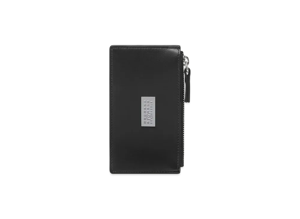 MM6 Maison Margiela Numeric Zip Card Holder "Black"