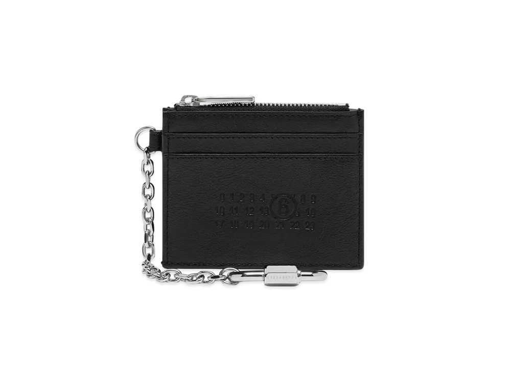 MM6 Maison Margiela Leather Wallet "Black"