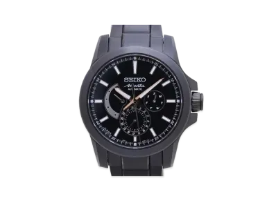 SEIKO Brightz Ananta Mechanical Multi Hands Lacquer Limited "Black" SAEC017