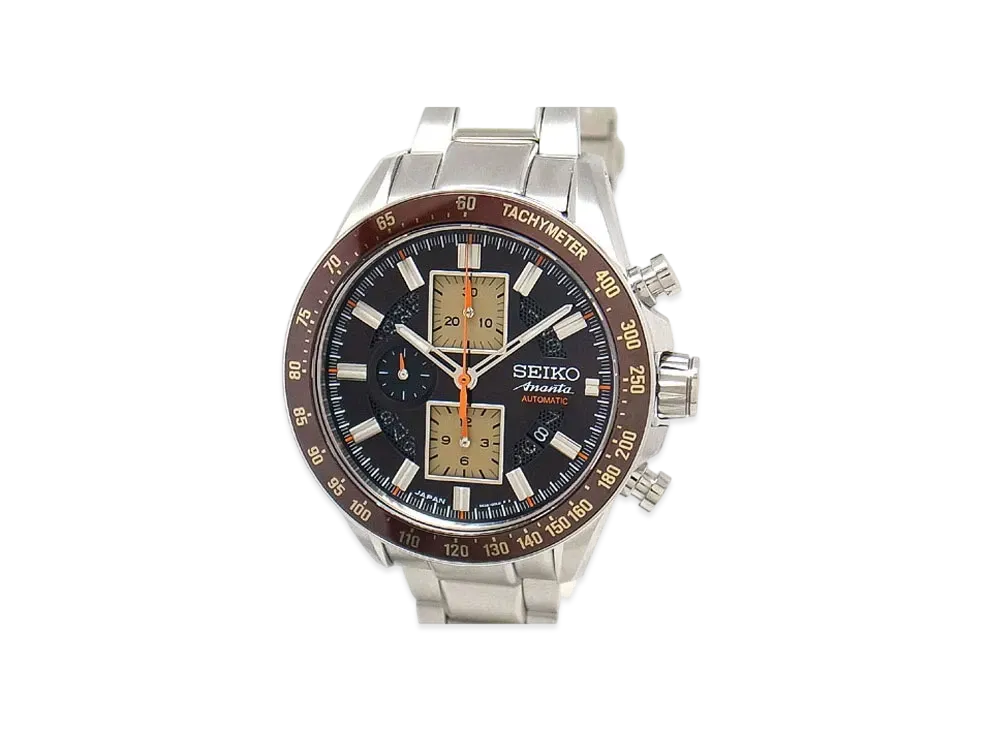 SEIKO Brightz Ananta Mechanical Chronograph "Black" SAEH007