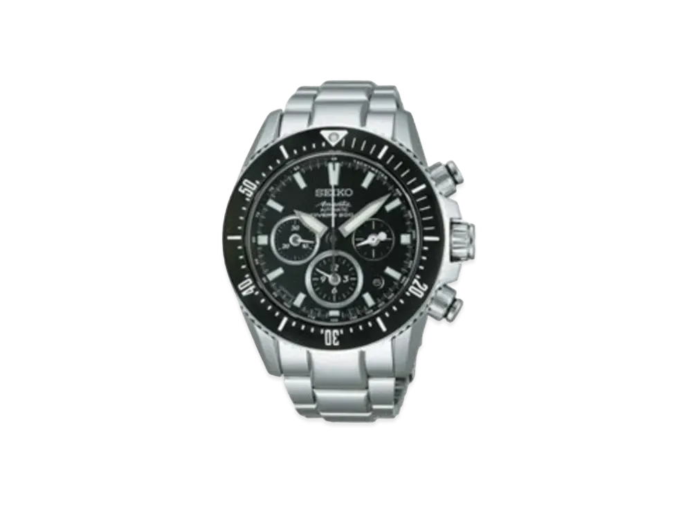 SEIKO Brights Ananta Mechanical Chronograph Divers "Black" SAEK013