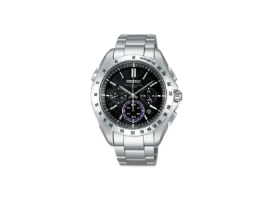 SEIKO Brightz Solar Radio Chronograph "Black" SAGA075