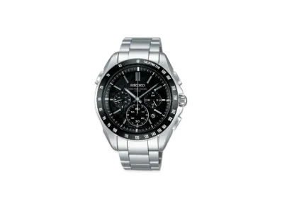 SEIKO Brightz Solar Radio Chronograph "Black" SAGA077