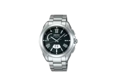 SEIKO Brightz Solar Radio Big Calendar "Black" SAGA083