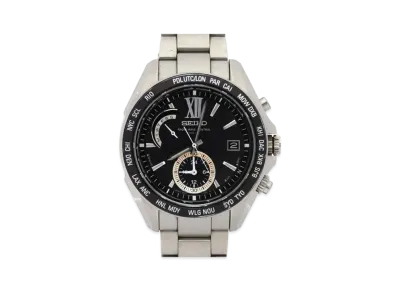 SEIKO Brights Solar Radio World Time "Black" SAGA099