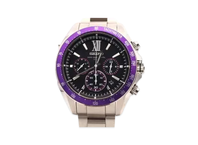 SEIKO Brights Solar Radio Chronograph "Black" SAGA107