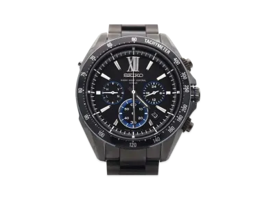 SEIKO Brights Solar Radio Chronograph "Black" SAGA109